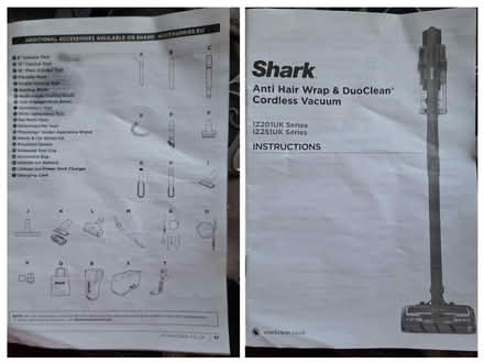 Photo of SHARK Vacuum cleaner attachments (Widnes WA8) #1