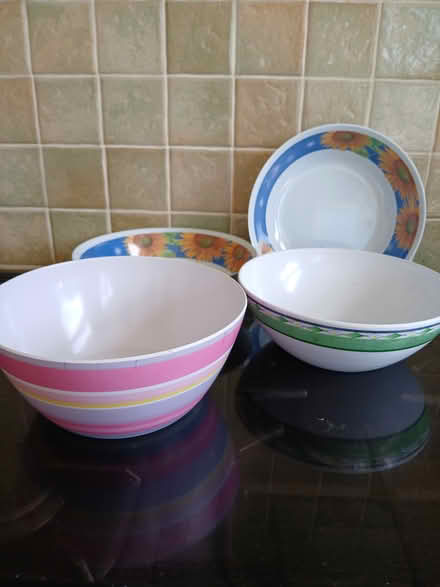 Photo of free Large melamine bowls (M33 Sale, Manchester) #1