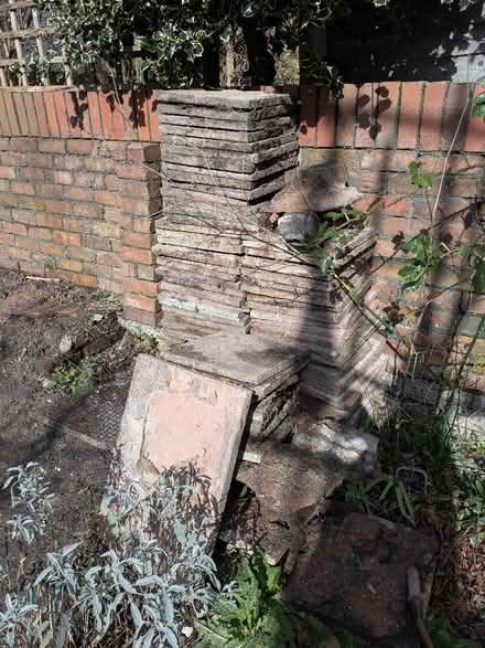 Photo of free concrete garden slabs (Bishopston BS7) #1