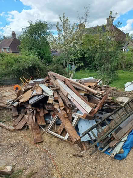 Photo of free Selection of old wood from shed (Plumpton Green BN7) #1