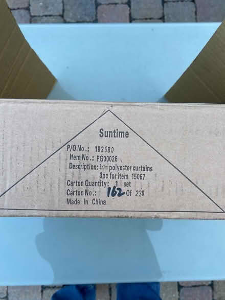 Photo of free Garden Awning curtains x 3 (Dorking) #2