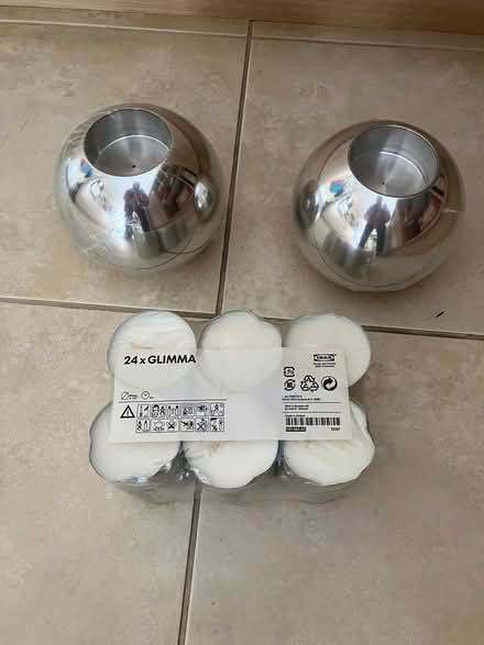Photo of free Candle holder and candles (Portchester PO16) #1