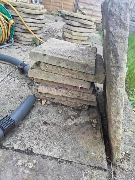 Photo of free Small square garden slabs (GL51 Cheltenham) #2