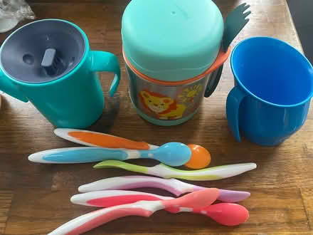 Photo of free Baby spoons, cups, flask (Dublin 14) #2
