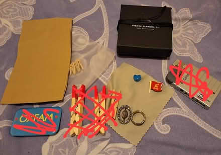 Photo of free Pegs, badge, bead, etc (South Acton) #1