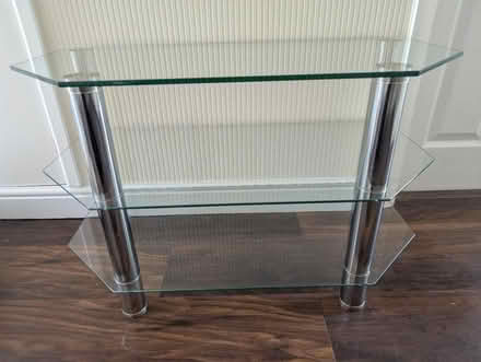 Photo of free Glass TV Table (Herstmonceux) #1