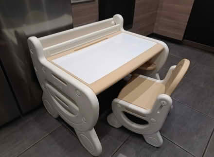 Photo of Kids table & chair (Wester Hailes EH14) #1