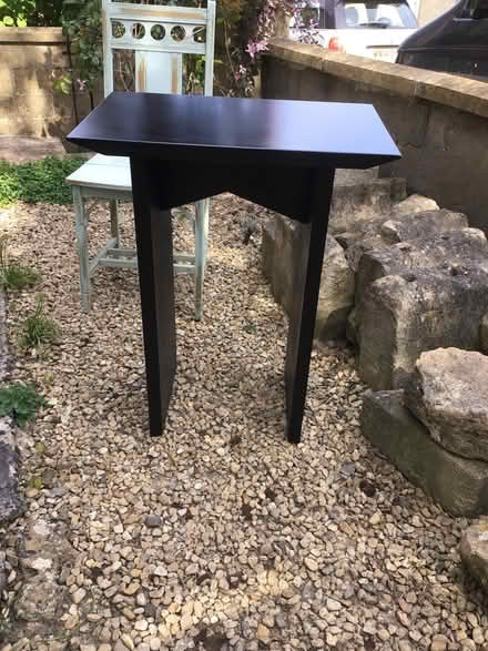 Photo of free Bespoke Side Table, black (Oldfield Park BA2) #1