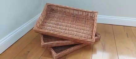 Photo of free Sloping Wicker Display Baskets (RH12) #1