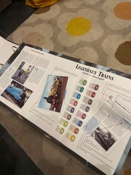 Photo of free Legendary Trains Binders Complete (Nascot Wood WD17) #3