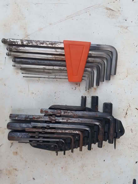 Photo of free Imperial and metric allen keys (Bear Flat BA2) #1