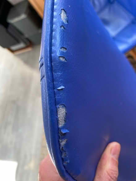 Photo of free Blue chairs x 3 (Waterlooville PO7) #4