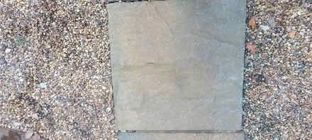Photo of free 12 x 60cm Sq marshalls ?pendle riven concrete slabs, (Littleover DE23) #2