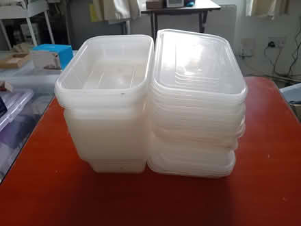 Photo of free plastic tubs & lids (Kingsholm GL1) #1