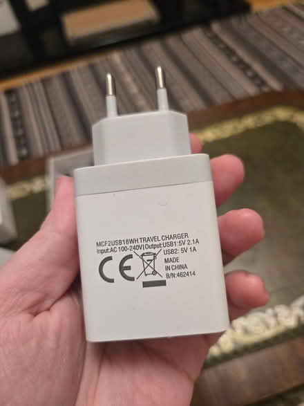 Photo of free travel charger - two USB ports (Dublin 16) #1