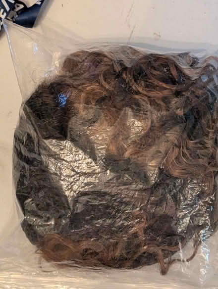 Photo of free Long curly brown wig (leslieville) #1