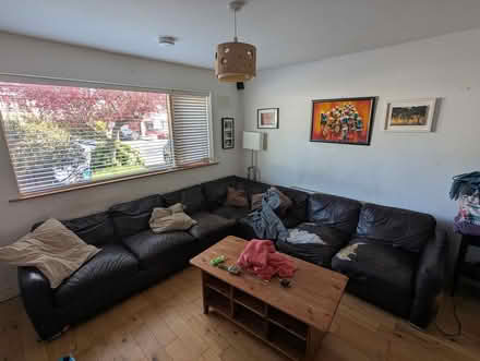 Photo of free Large 7-seater corner couch (raheny) #1