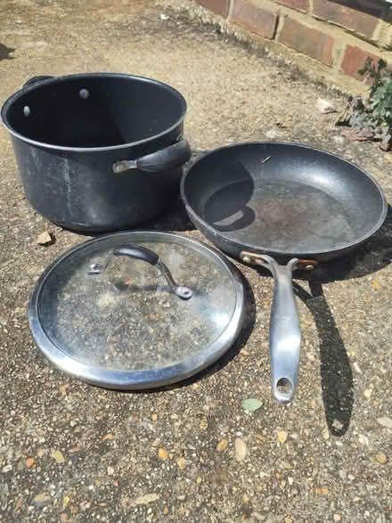 Photo of free Old pots and pans (Cranmer Avenue BN37JQ) #1