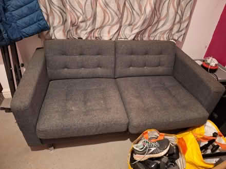Photo of free Grey sofa (Walkley S6) #2