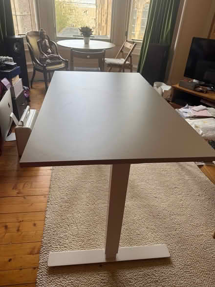 Photo of free IKEA adjustable/standing desk (EH3 Gilmore Place) #1