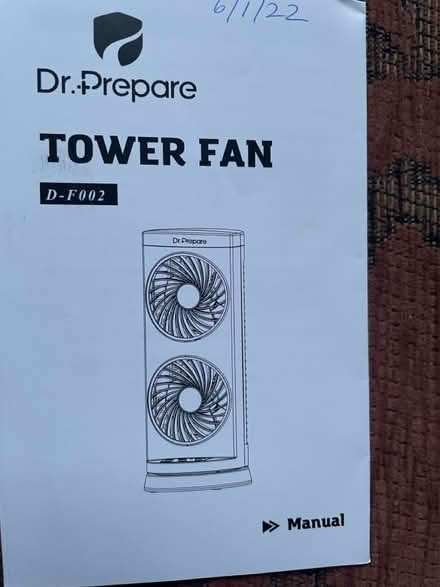 Photo of free Electric Fan (Lichfield WS13) #2