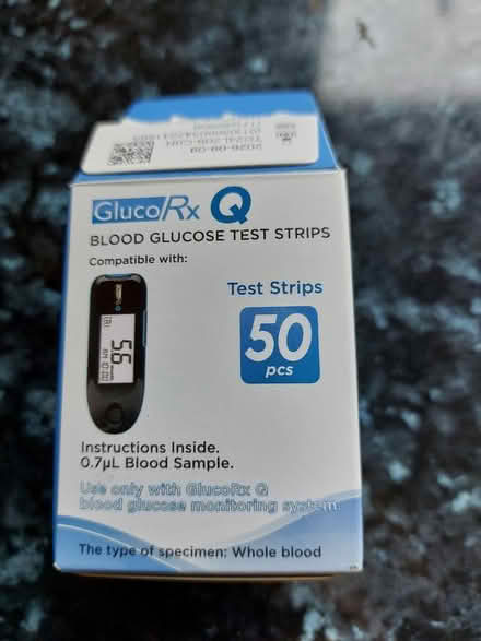 Photo of free GlucoRx Q test strips (Five Ashes, TN20) #1
