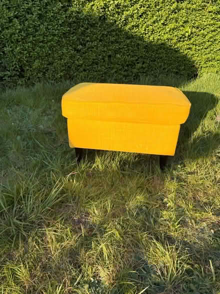 Photo of free Yellow footstool (Wivenhoe CO7) #2