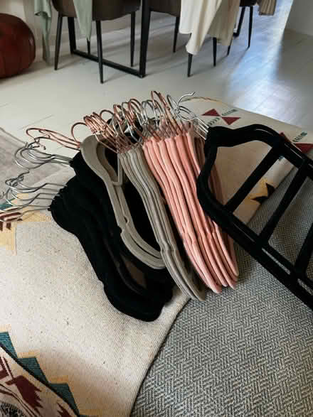 Photo of free 30+ hangers plus 4 trousers hangers (Queens Park) #1