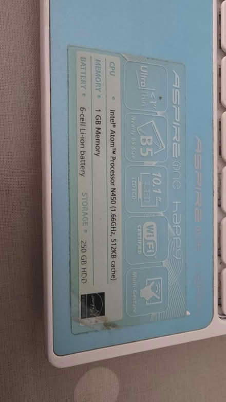 Photo of free Acer Aspire One Happy (Guildford) #4