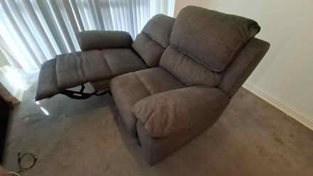 Photo of free 2 Electric seater recliner collect ASAP has fire labels (Bedford Centre MK40) #2