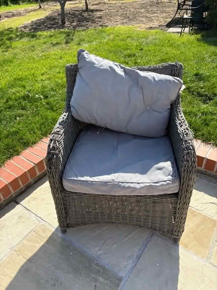 Photo of free Garden rattan furniture with cushions (Baldon Row OX44) #2