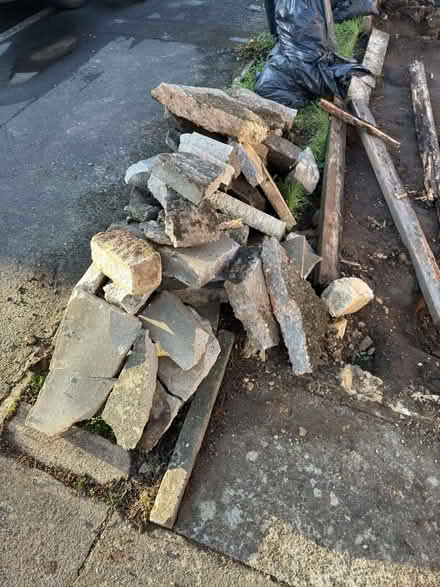 Photo of free Paving slab chunks / concrete / rubble (Knaresborough HG5) #1
