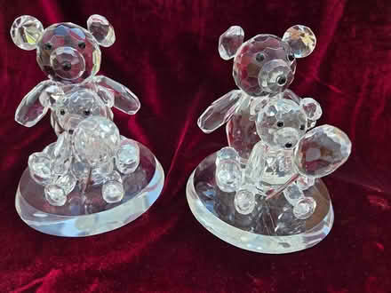 Photo of free Two crystal teddy ornaments (Snodland) #1