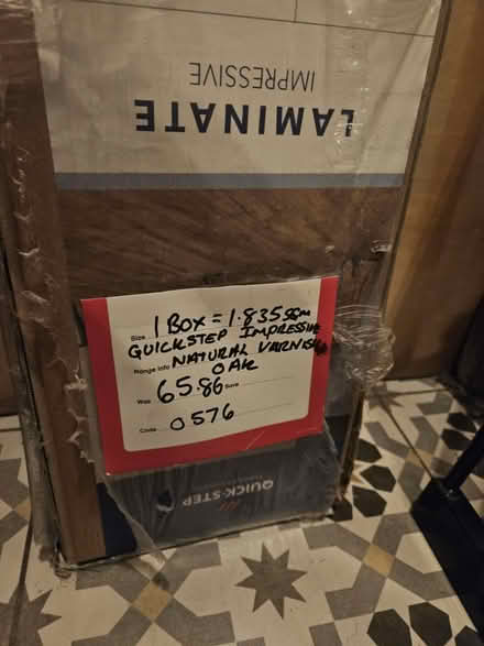 Photo of free New pack of laminate (Handsworth) #2