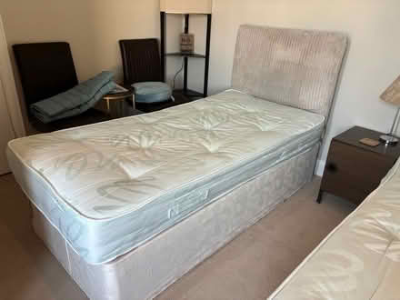 Photo of free Single divan bed and mattresses x 2 (SS1) #3