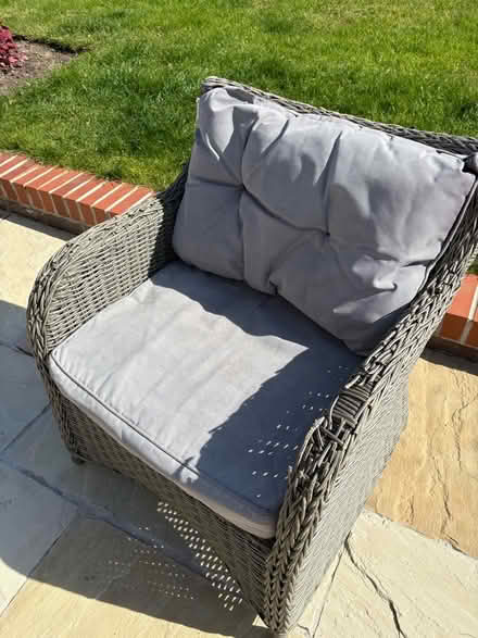 Photo of free Garden rattan furniture with cushions (Baldon Row OX44) #3