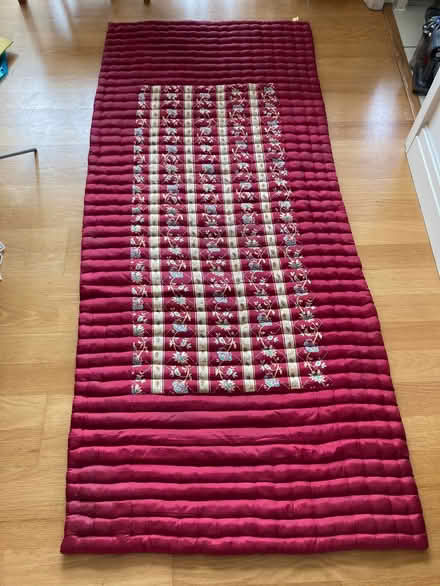 Photo of free Large floor mattress - no fire labels - unknown material (Westbourne Green W2) #1