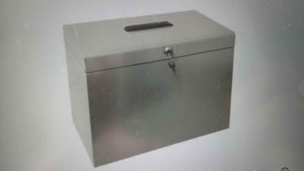 Photo of Filing box and/or expanding file (Horsham, near Bennetts Field) #1