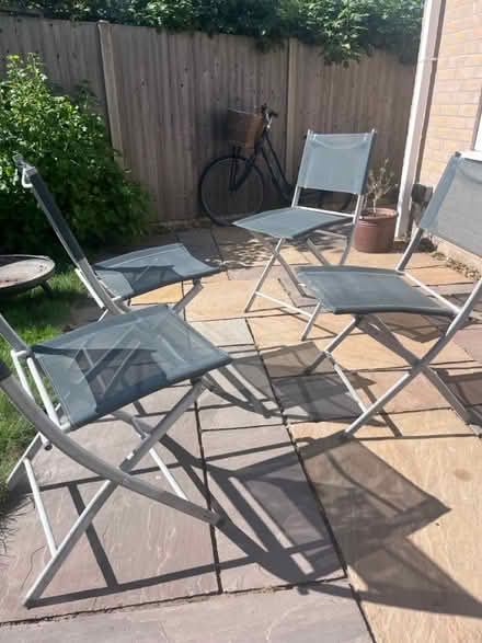 Photo of free Garden folding chairs (Cambridge CB4) #1