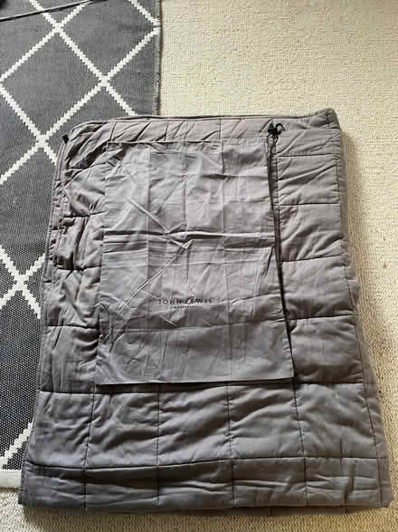 Photo of free John Lewis Weighted Blanket Small Double 7kgs (Sutton Pools OX14) #3