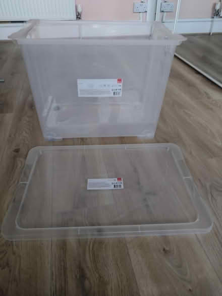 Photo of free Large plastic box and lid (Coventry CV6) #1