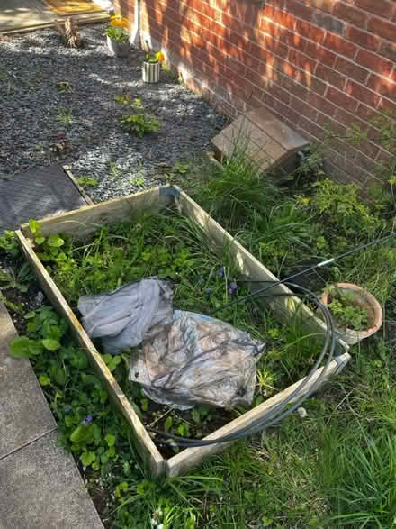 Photo of free Veg bed and accompanying covers (Warrington) #1
