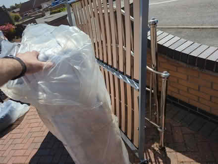 Photo of free Double bed frame (Le97fb) #1