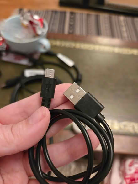 Photo of free Black USB-A to Micro-USB cable (Dublin 16) #2