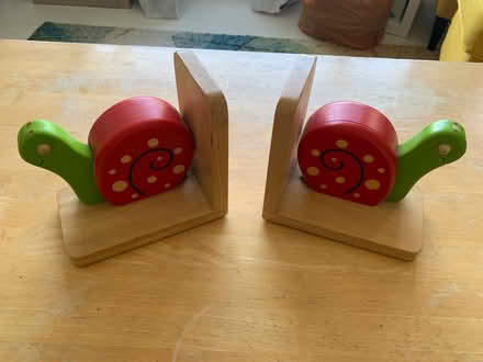 Photo of free Snail Bookends (Wood Street Village GU3) #1