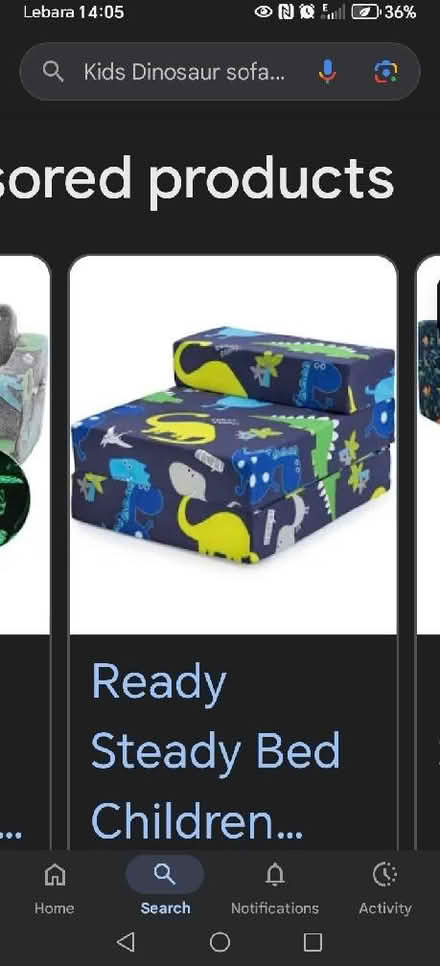 Photo of free Kids sofabed (Stone Cross BN23) #1