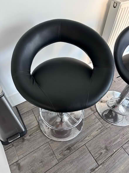 Photo of free 2 x Faux Leather Bar Stools (Halton LA2) #1
