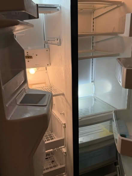 Photo of free Stainless steel fridge/freezer (Lincoln park) #2