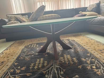 Photo of free Large Round Glass Table (Abington, near Library) #2