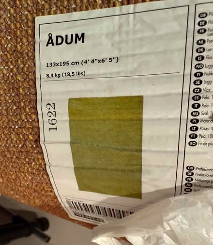 Photo of free IKEA red rug (Rathfarnham) #3